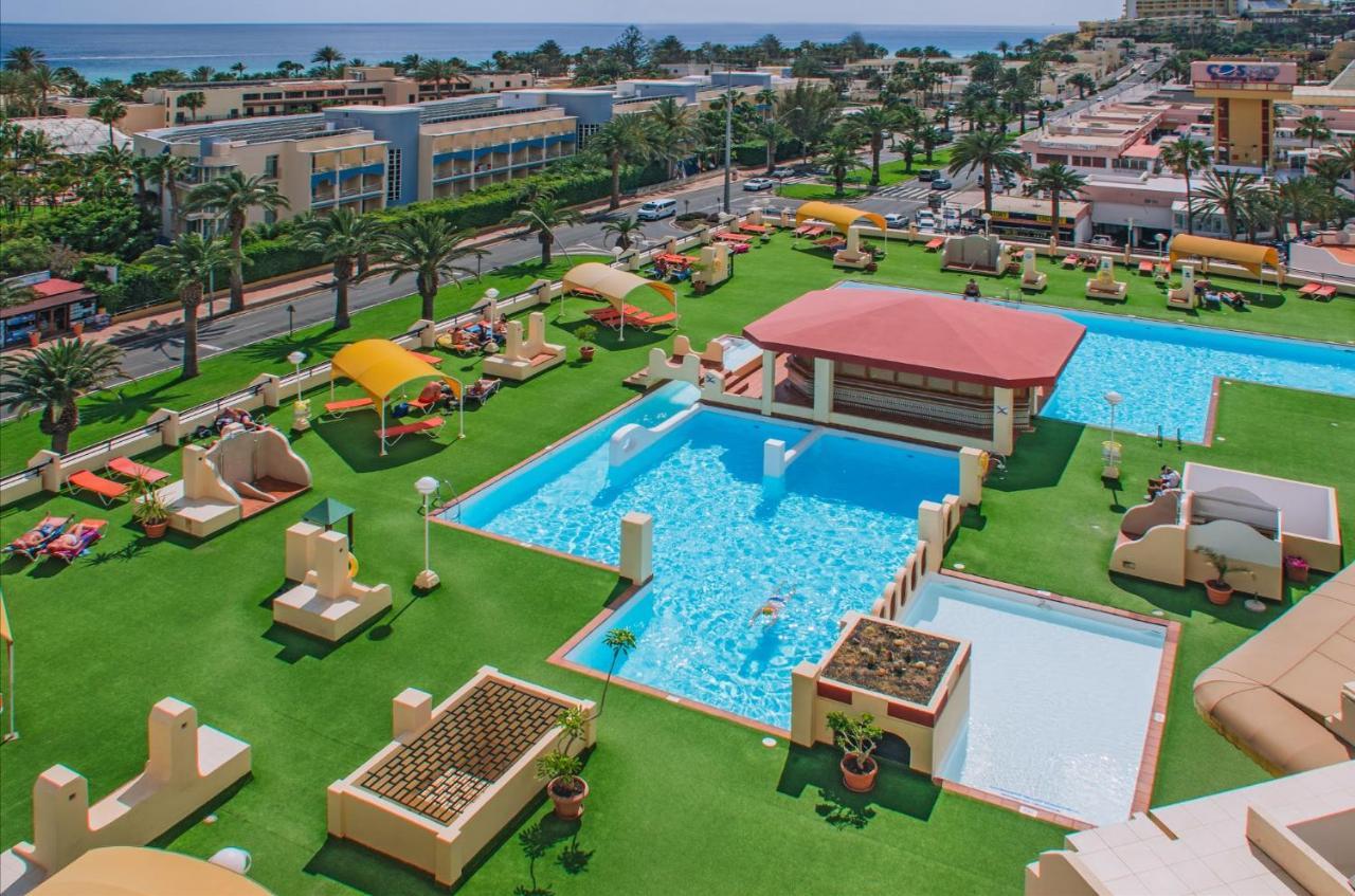 Terrazza E Vista Sull'Oceano, Wi-Fi, Piano 3, Piscina Sullo Stesso Piano Apartment Morro Jable  Ngoại thất bức ảnh