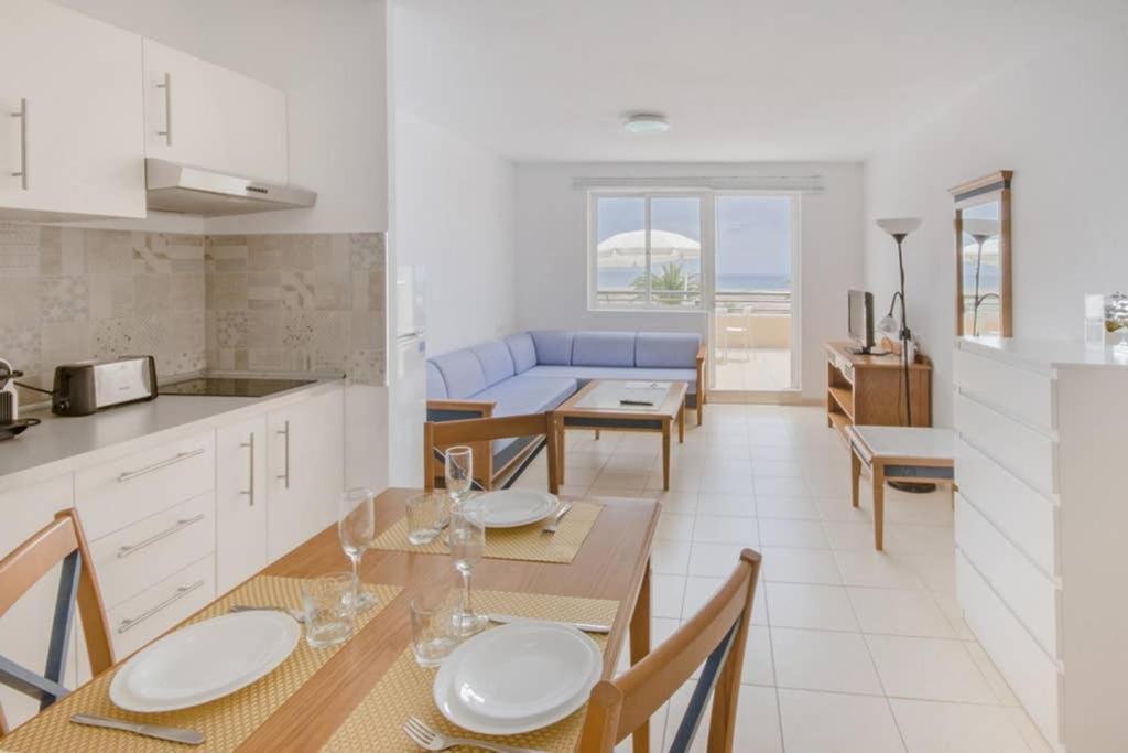 Terrazza E Vista Sull'Oceano, Wi-Fi, Piano 3, Piscina Sullo Stesso Piano Apartment Morro Jable  Ngoại thất bức ảnh